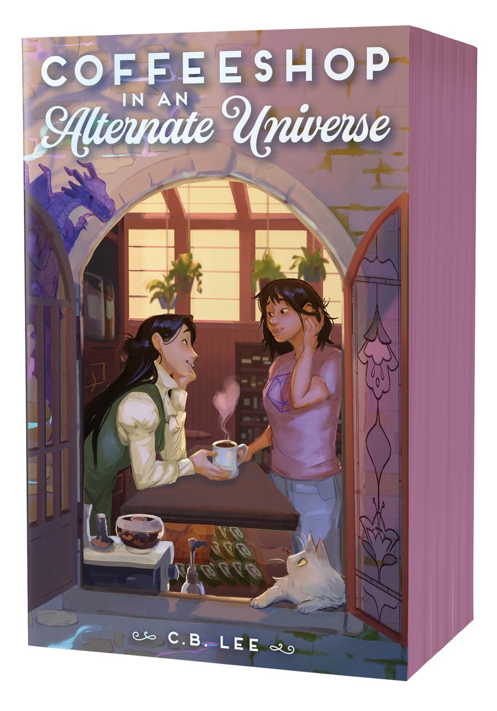 COFFEESHOP IN AN ALTERNATE UNIVERSE by C. B. Lee