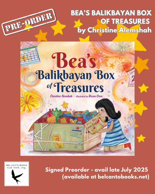 Signed preorder for BEA'S BALIKBAYAN BOX OF TREASURES by Christine Alemshah