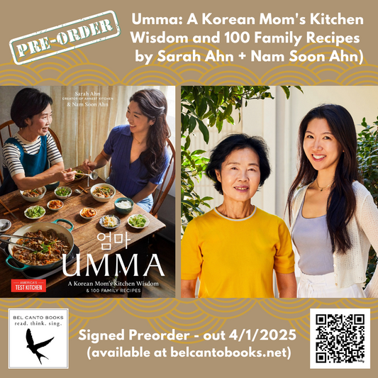 UMMA cookbook preorder